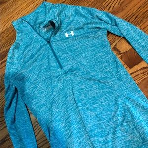 Blue under armor pullover